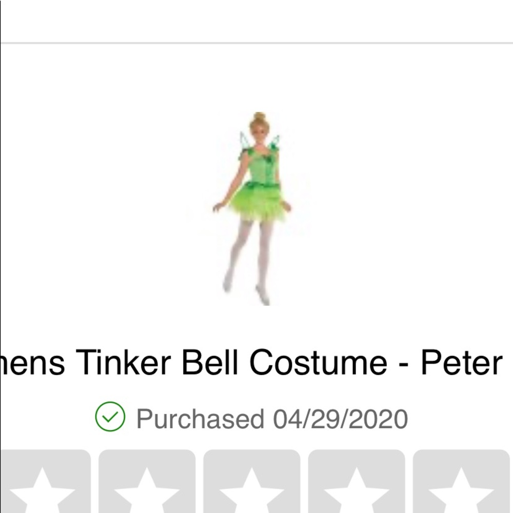 tinkerbell costume